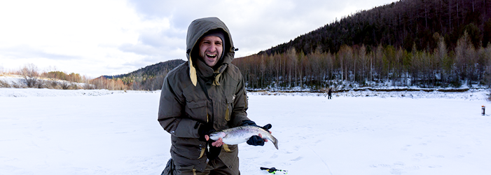 Активный отдых в Белокурихе: зимняя рыбалка